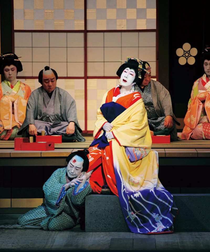 曽根崎心中の名場面