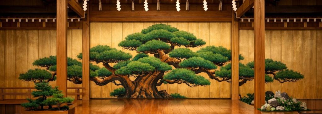 松羽目模様の舞台

