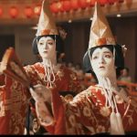 映画国宝の二人道成寺の場面