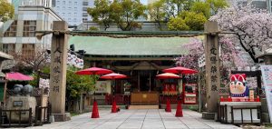 曽根崎心中の聖地・お初天神