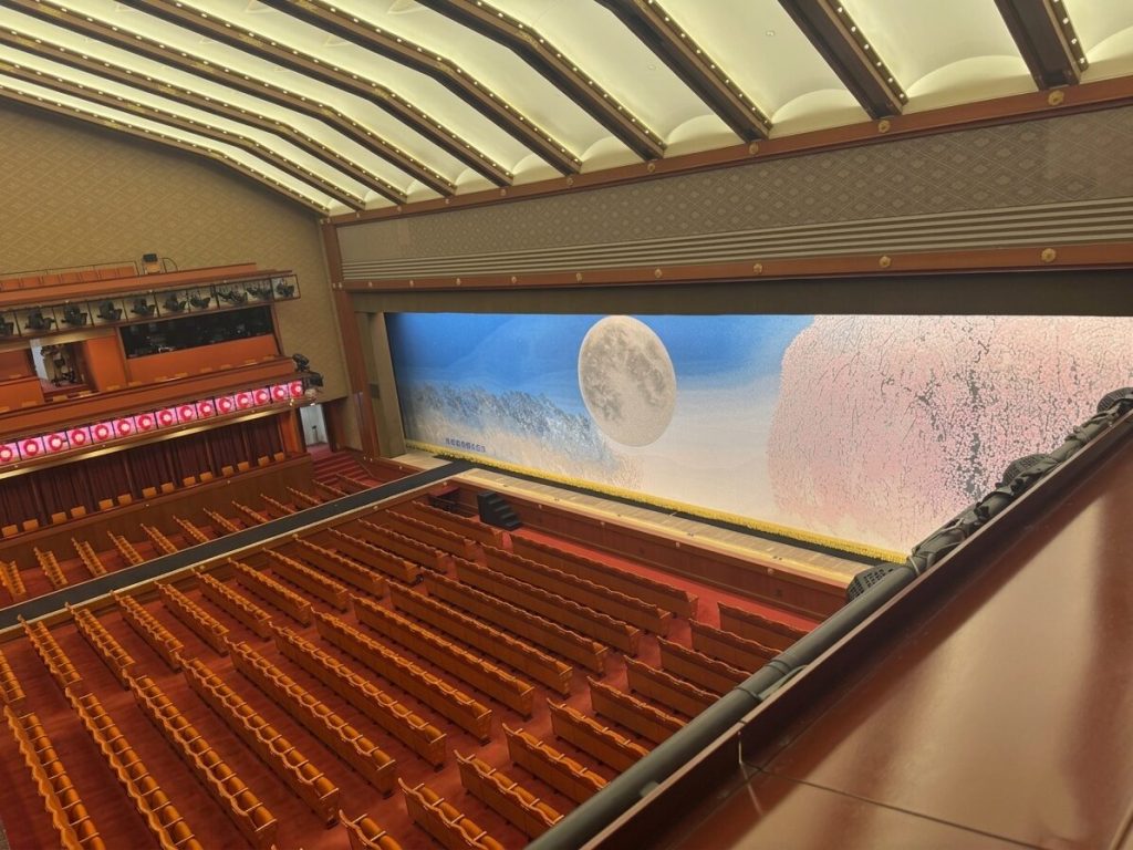 歌舞伎座3階席東袖の見え方