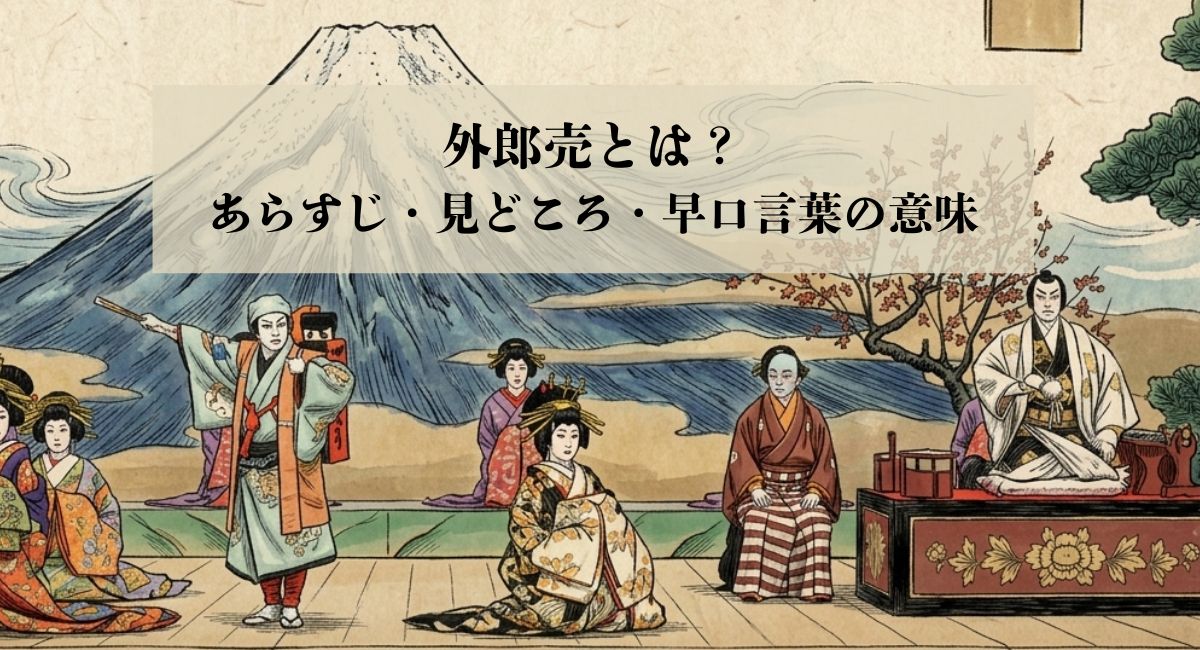 外郎売の一場面