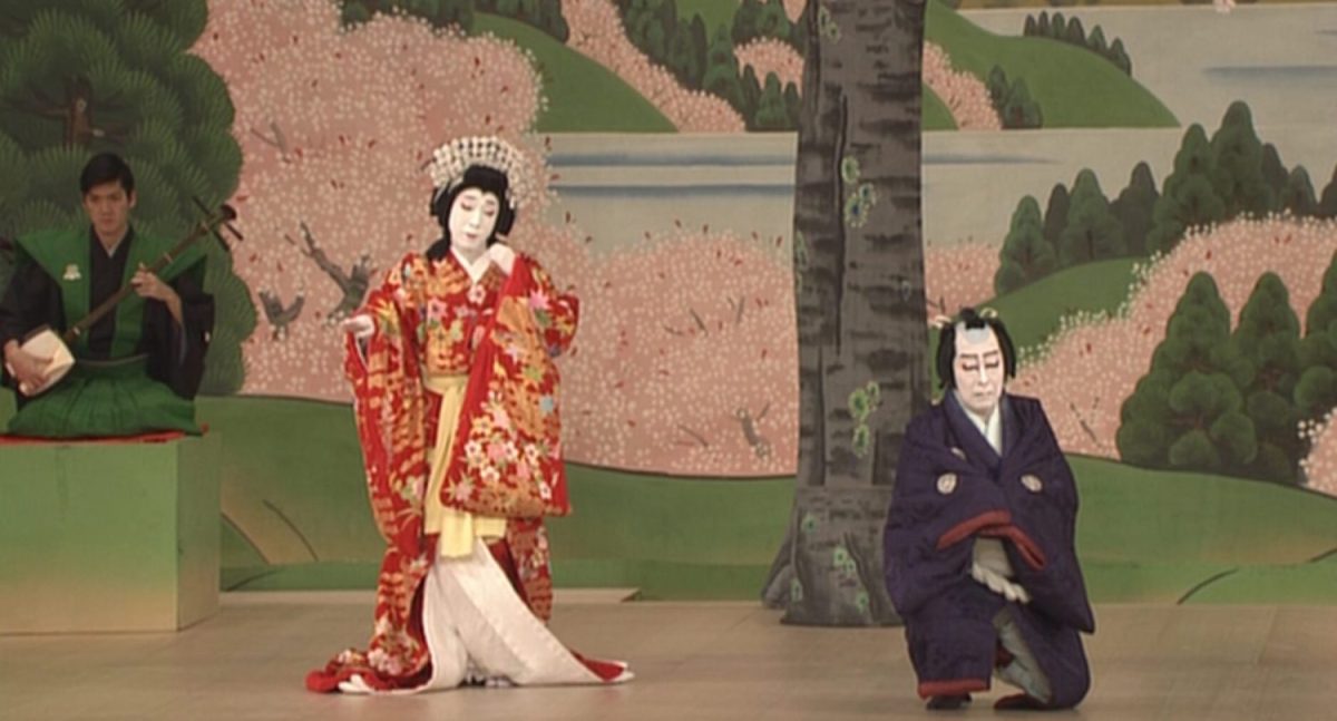 義経千本桜「道行初音旅」の静御前と佐藤四郎忠信