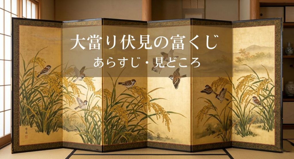 大當り伏見の富くじ あらすじ・見どころ