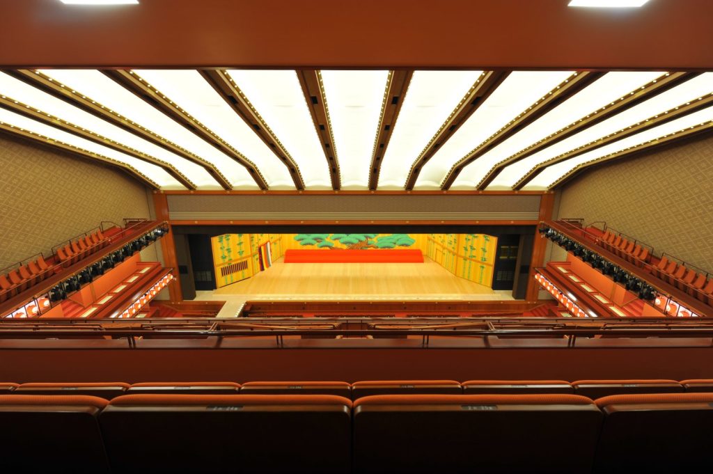 歌舞伎座4階幕見席の見え方